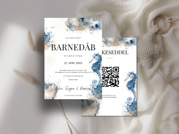 invitation barnedåb