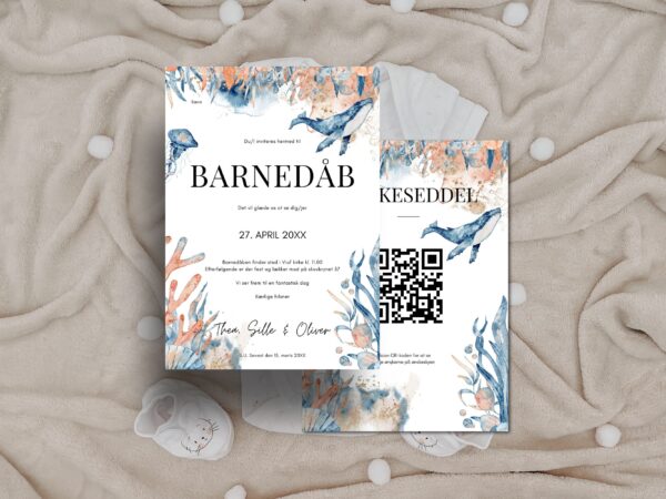 invitation barnedåb