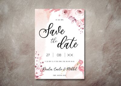 Rosalia | Save the date kort