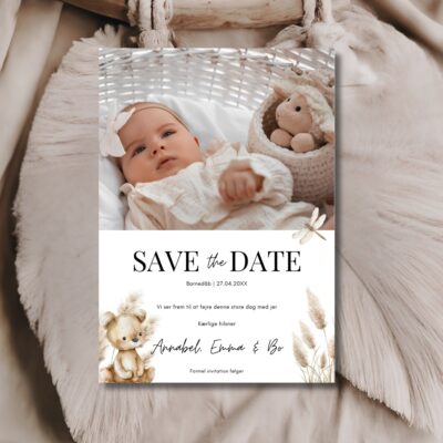 Annabel | Save the date kort