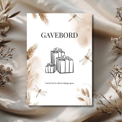 Aya | Gavebordsskilt barnedåb