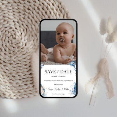 Hugo | Save the date kort digital