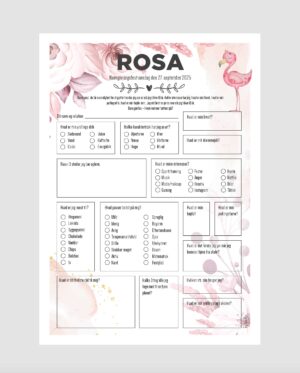 Quiz navngivning | Rosalia
