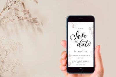 Lucca | Save the date kort digital
