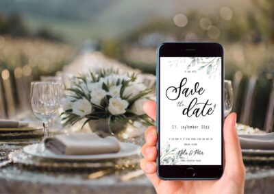 Nola | Save the date kort bryllup digital