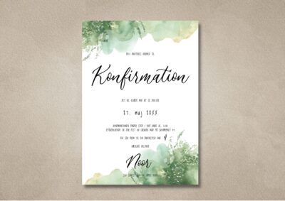 Noor | Invitation konfirmation