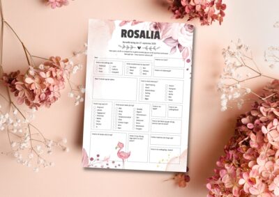 Rosalia | Fremtidsquiz til barnedåb
