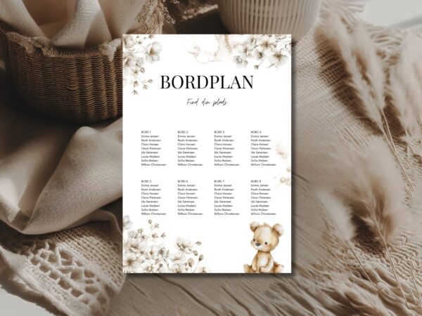 bordplan