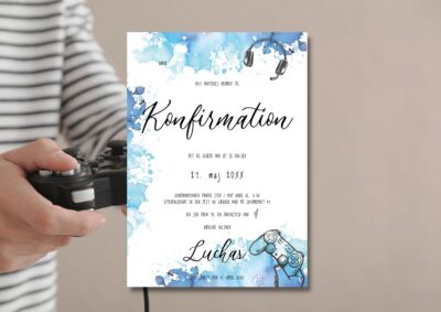 Gamer | Invitation konfirmation