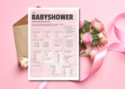 Rose | Quiz til babyshower