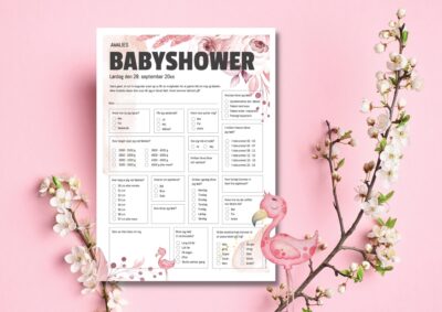 Rosalia | Quiz til babyshower