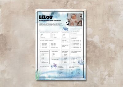 Lelou | Quiz til barnedåb
