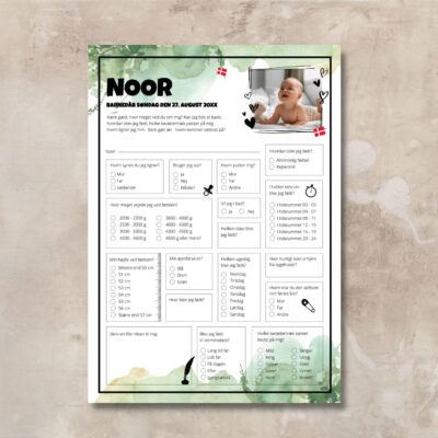 Noor | Quiz til barnedåb