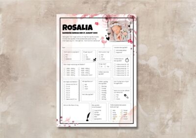 Rosalia | Quiz til barnedåb