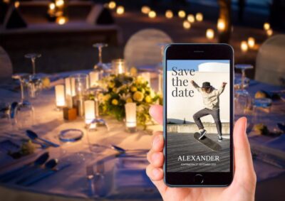 Alexander | Save the date kort konfirmation digital
