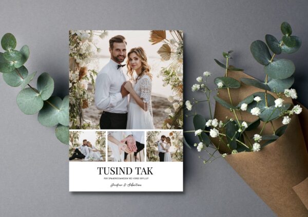 takkekort bryllup