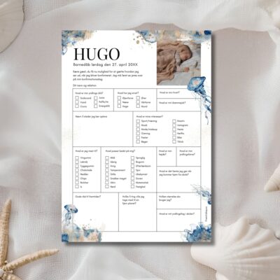 Hugo | Fremtidsquiz til barnedåb