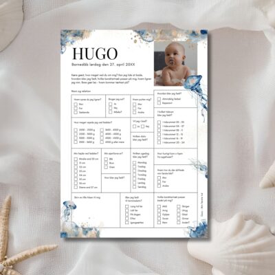 Hugo | Quiz til barnedåb