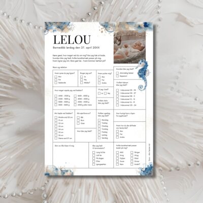 Lelou | Quiz til barnedåb