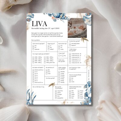 Liva | Quiz til barnedåb