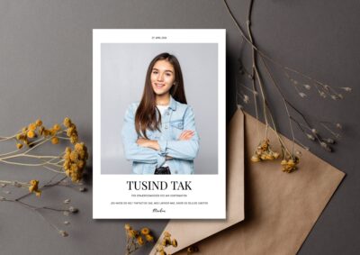 Maiken | Takkekort konfirmation