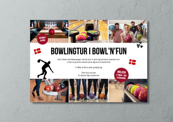 gavekort bowling