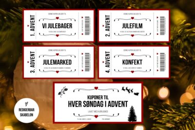 Advent | Kuponhæfte