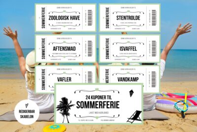 Sommerferie | Kuponhæfte