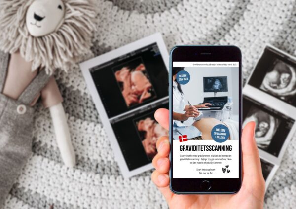 digital gavekort graviditetsscanning