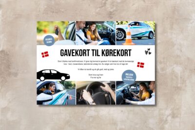 Kørekort | Hjemmelavet gavekort