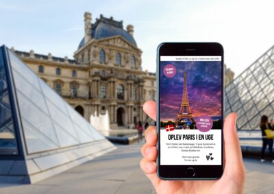 Paris | Hjemmelavet gavekort digital
