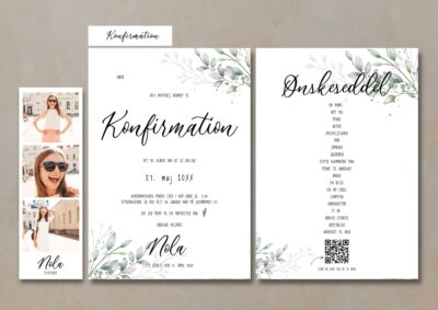 Nola | Invitation konfirmation delux