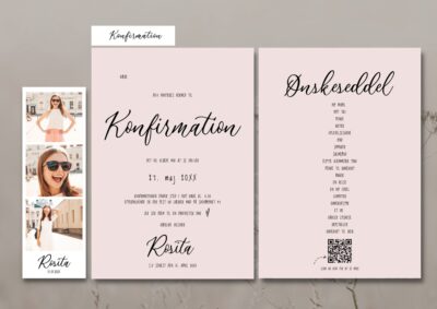 Rosita | Invitation konfirmation delux