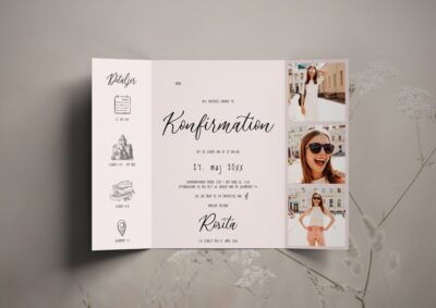 Rosita | Invitation konfirmation portfals