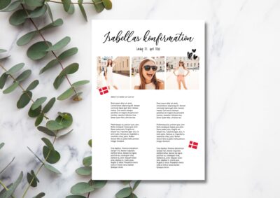 Isabella | Sang til konfirmation