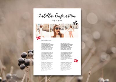 Isabella | Sang til konfirmation