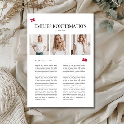 Emilie | Sang til konfirmation