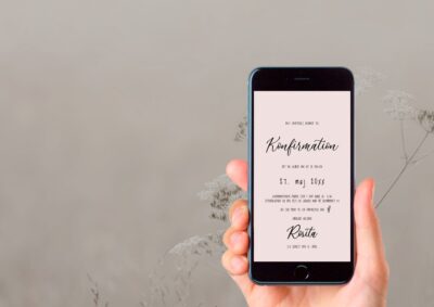 Rosita | Invitation konfirmation digital