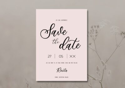 Rosita | Save the date kort konfirmation