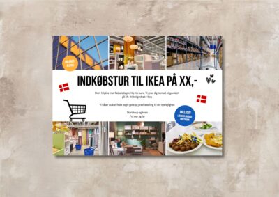 Ikea | Hjemmelavet gavekort