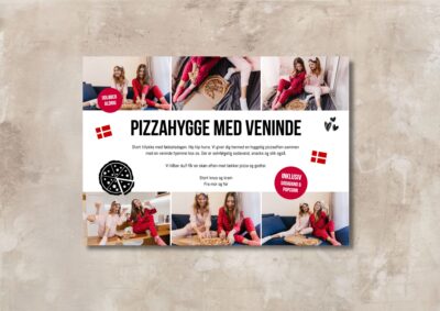 Pizza | Hjemmelavet gavekort