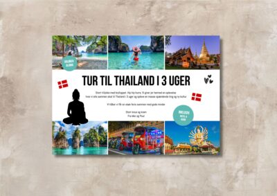 Thailand | Hjemmelavet gavekort