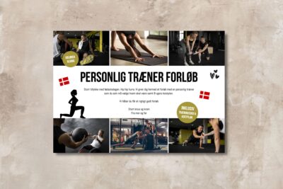 Personlig træner | Hjemmelavet gavekort