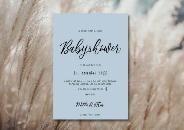 invitation babyshower