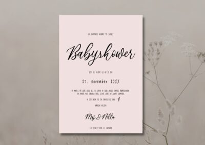 Rosita | Invitation babyshower