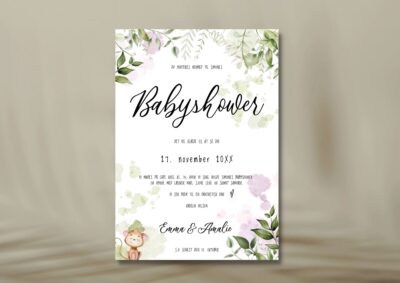 Willa | Invitation babyshower