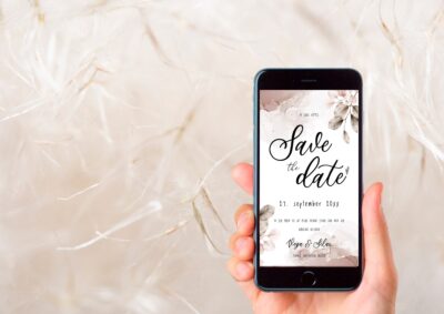 Vega | Save the date kort bryllup digital