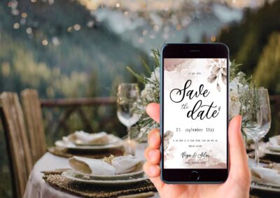 Vega | Save the date kort bryllup digital