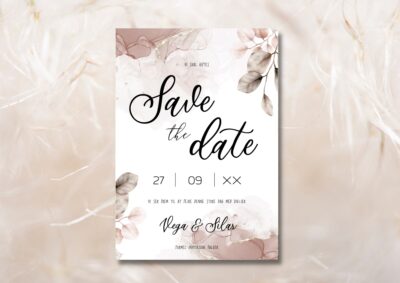 Vega | Save the date kort bryllup