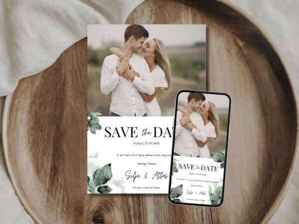 save the date bryllup